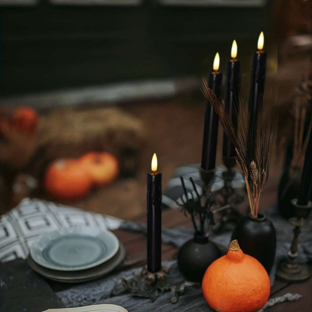 FlickerGlow - Realistic Flameless LED Candles with Remote Control