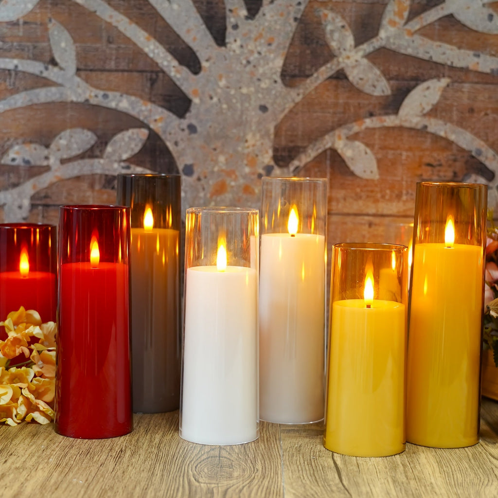 GlowCandle – Set of 5 LED Candles with Remote Control