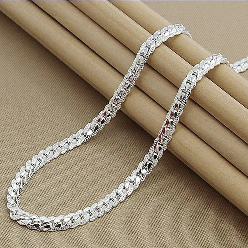 SilverGlow Necklace – Luxury 925 Sterling Silver Necklace for Women