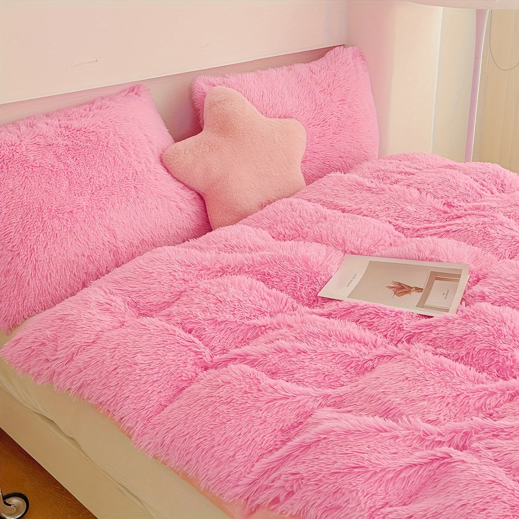 Luxurious Velvet Duvet Cover Set for Ultimate Comfort