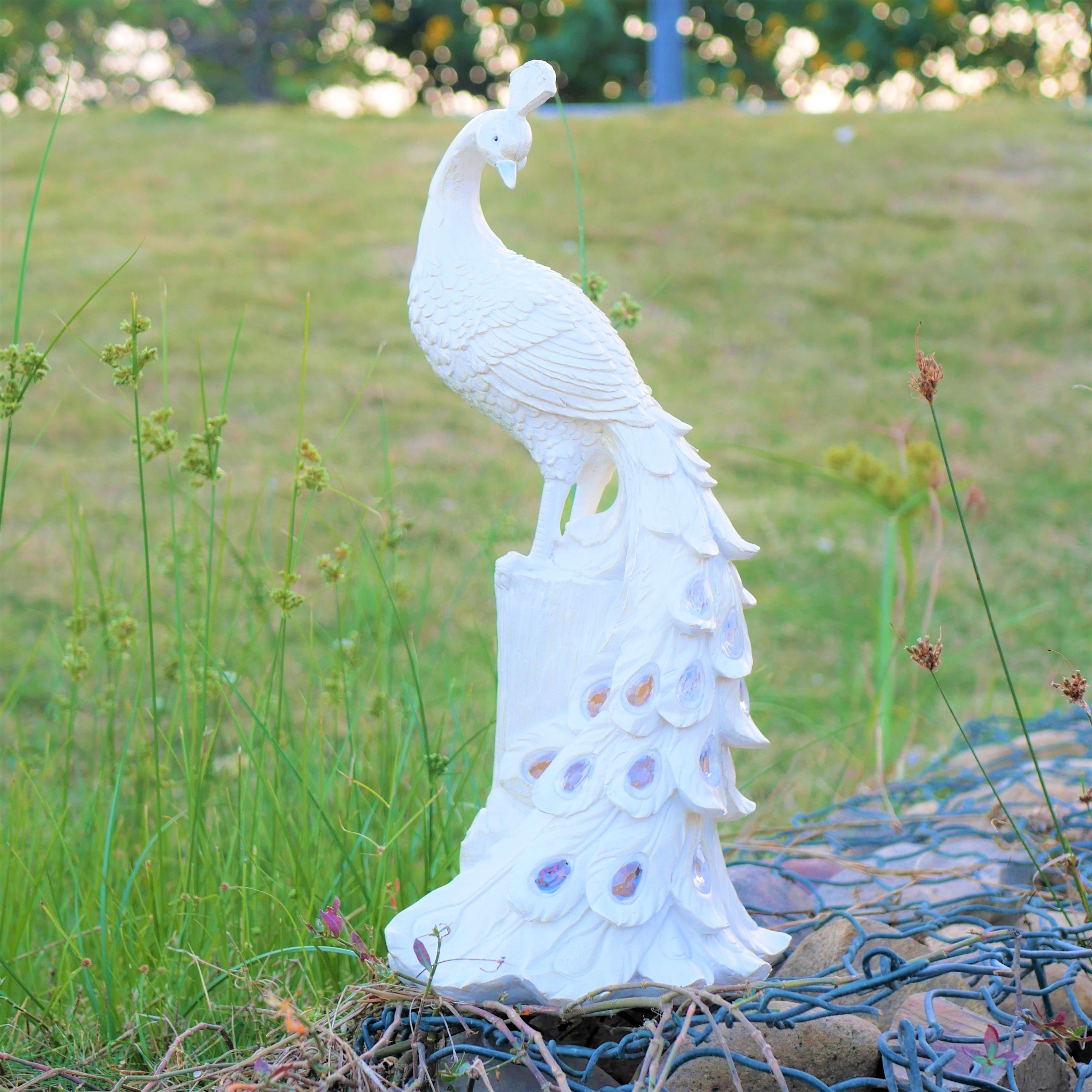 OlarPeacock – Colourful Solar Garden Stake