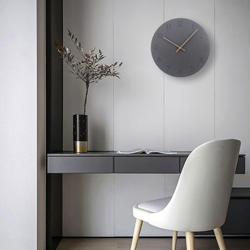Stylish Nordic Wall Clock – Silent Design for a Peaceful Interior