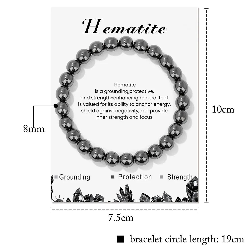 Aria: Natural Crystal Bracelet for Healing Energy