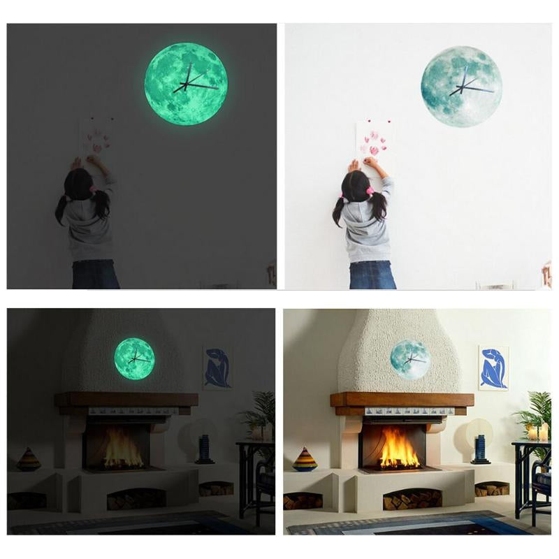 MoonLight - Illuminated Designer Clock for Atmospheric Evenings
