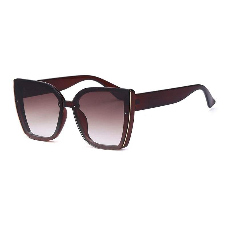 BillieShade - Trendy Vierkante Retro Zonnebril