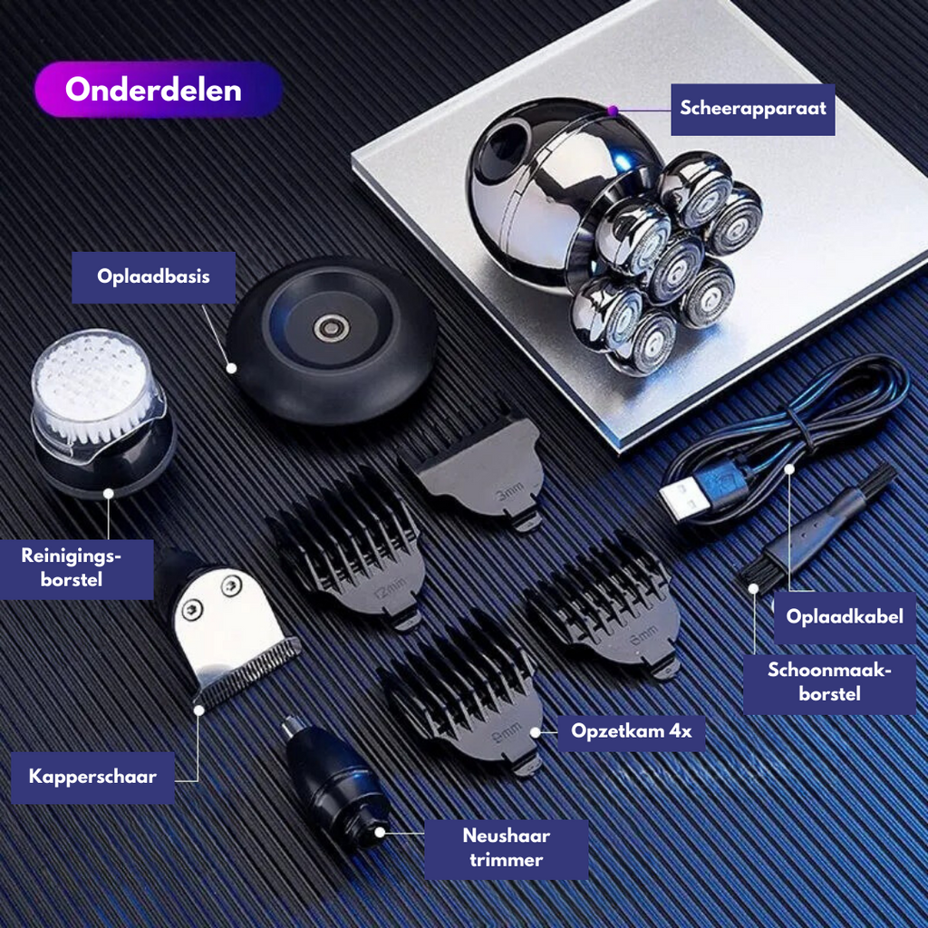 FlexiShave Pro - Luxury Trimmer for a Perfect Shave