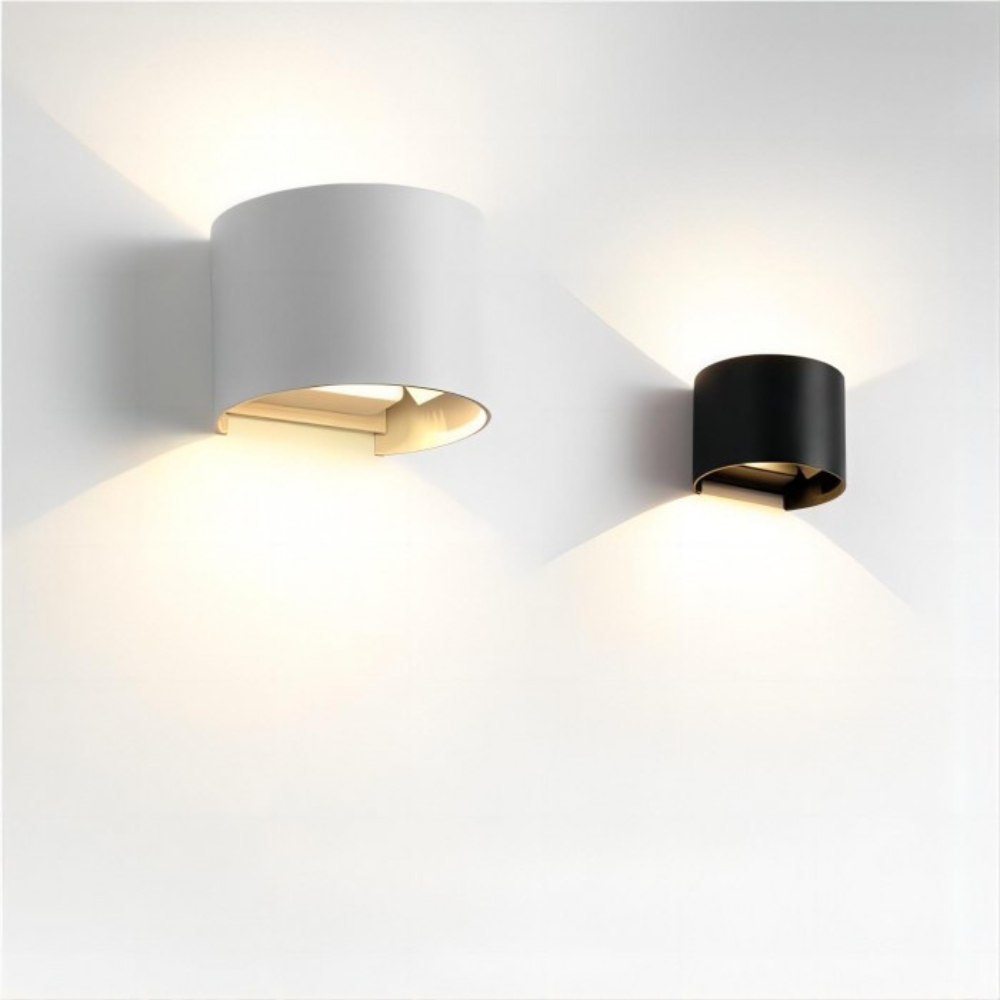 Lumière Royale - Stylish Modern LED Cube Wall Lamp (White)