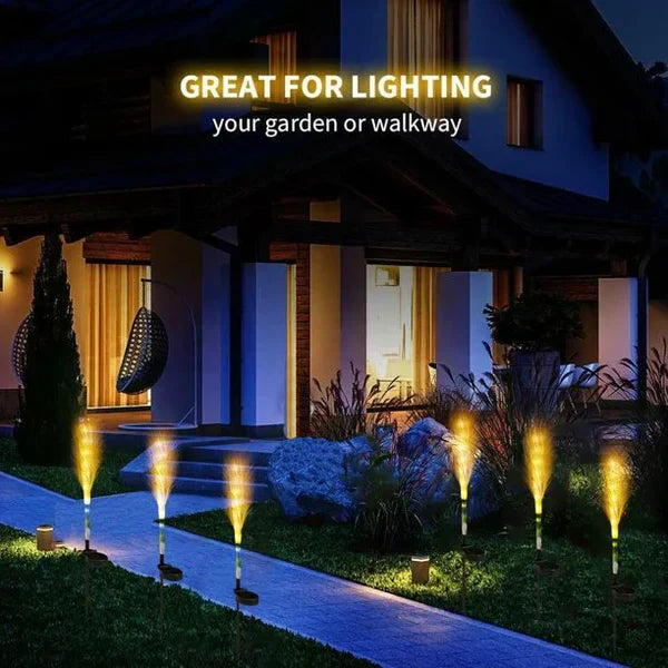 SunReed – Stylish Woven Outdoor Lighting for Your Garden
