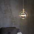 CrystalChic Pendant - Ring-Shaped LED Pendant Light with Sparkling Crystals