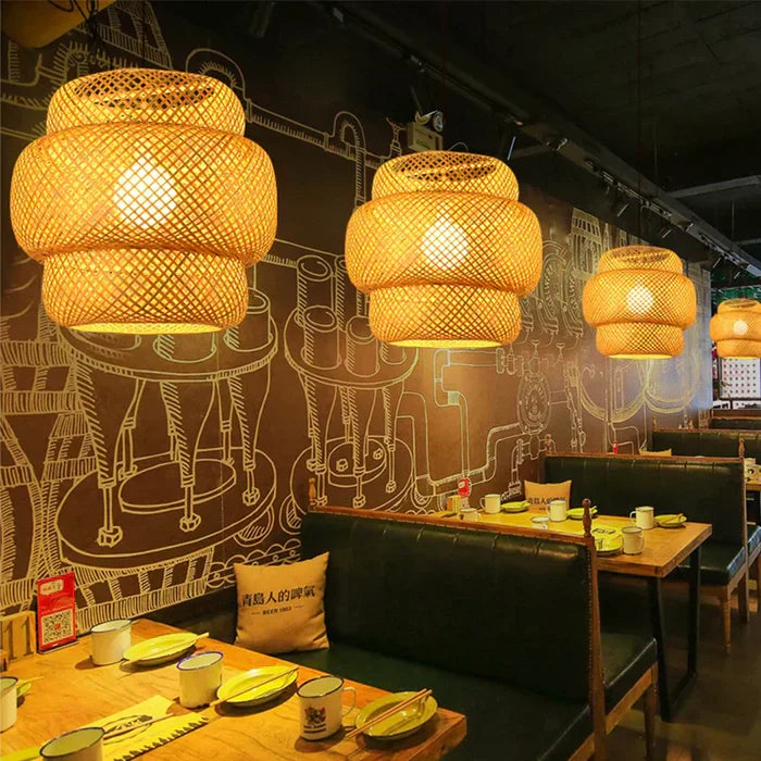 RayaLicht – Handmade Rattan Pendant Light for Your Interior