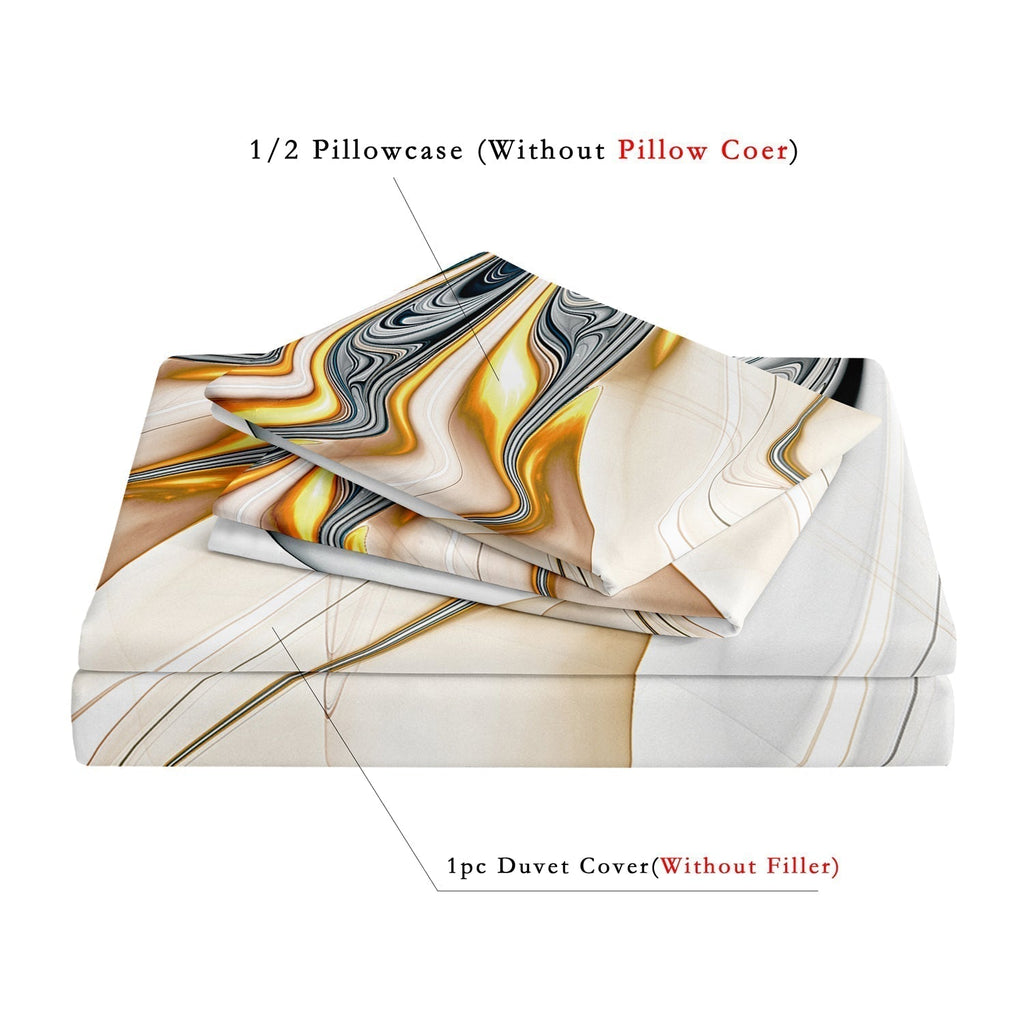 Ultra-Soft Artistic Duvet Cover Set for Vibrant Bedroom Style