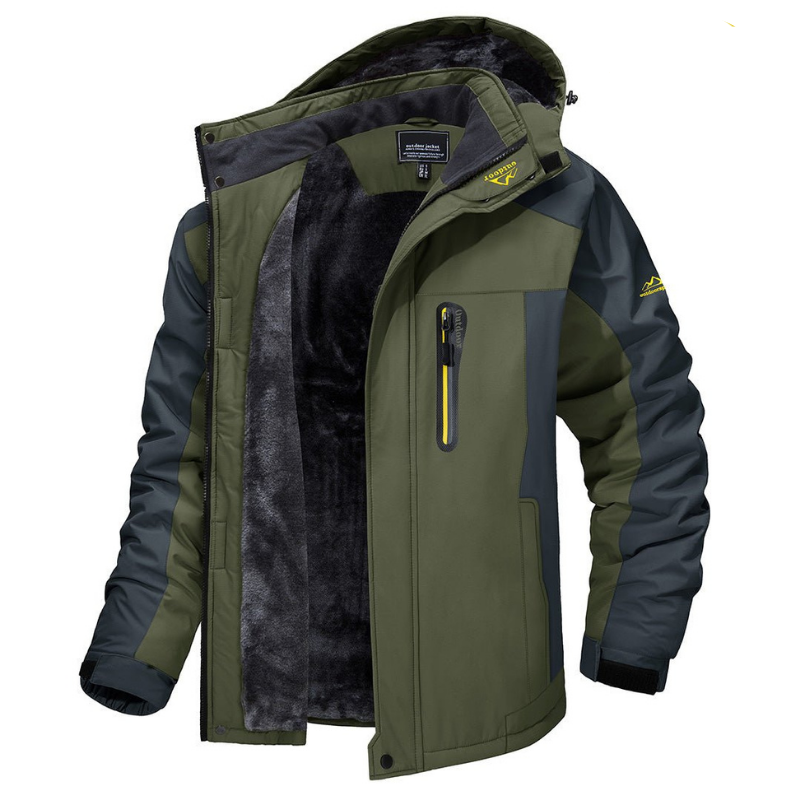 Men's Waterproof Winter Jacket - Stay Warm and Stylish This Winter