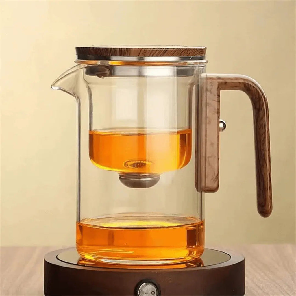 ClearBrew – Elegant Transparent Coffee & Tea Pot