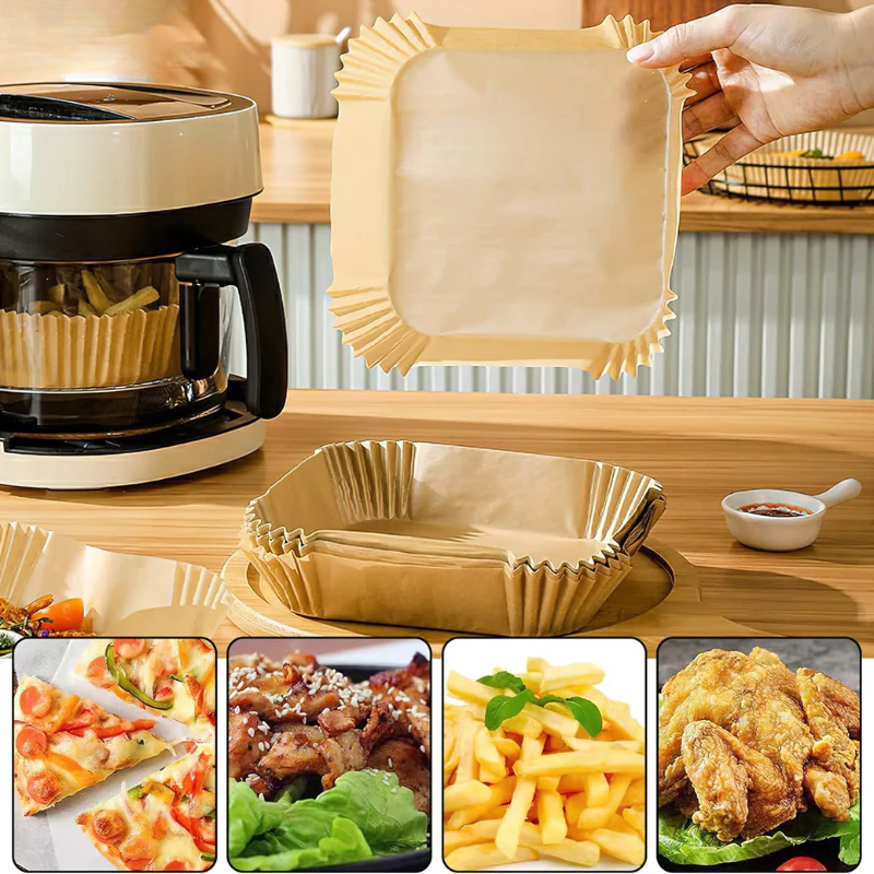 AirFryClean Paper - Innovative Non-Stick Baking Paper for Air Fryers