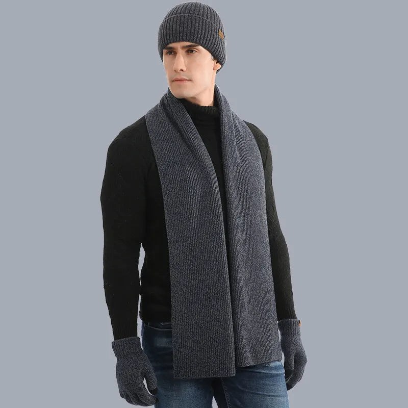 ArcticStyle – Trendy Winter Set with Beanie and Gloves
