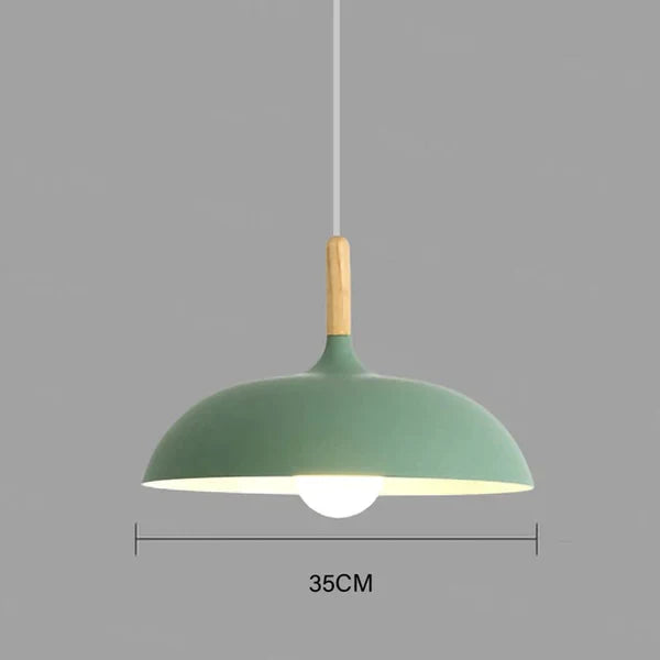 ScandiLuxe Ceiling Light - Scandinavian Oak Wood Design