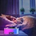 SmartCharge - Elegant Wireless Charging Station with Alarm Function
