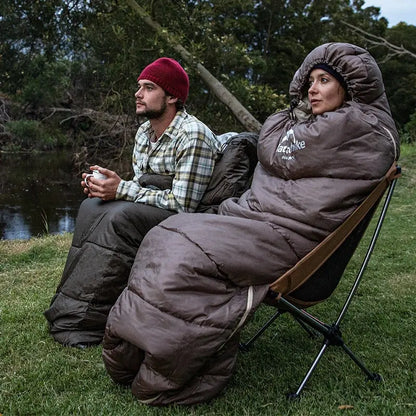 AlpineTrail - Luxury Mummy Sleeping Bag for Adventurers