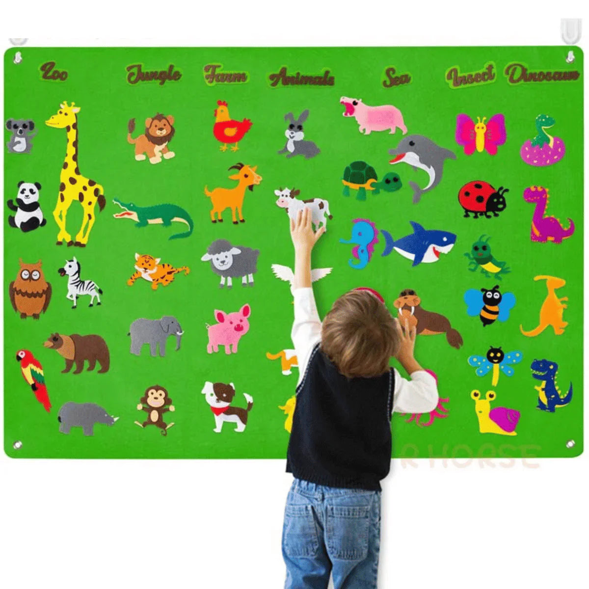 Animals Felt Board - Endless Educational Fun