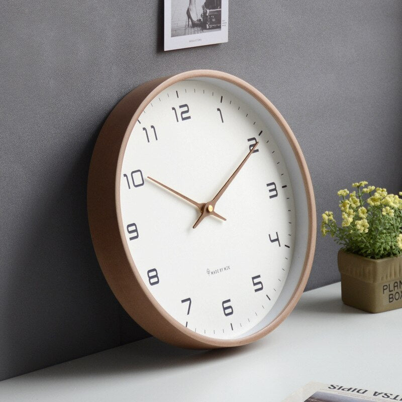 SereneTime – Natural Wooden Wall Clock