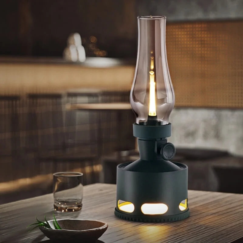 NostalgiaLamp - Vintage LED Lantern for Atmospheric Evenings