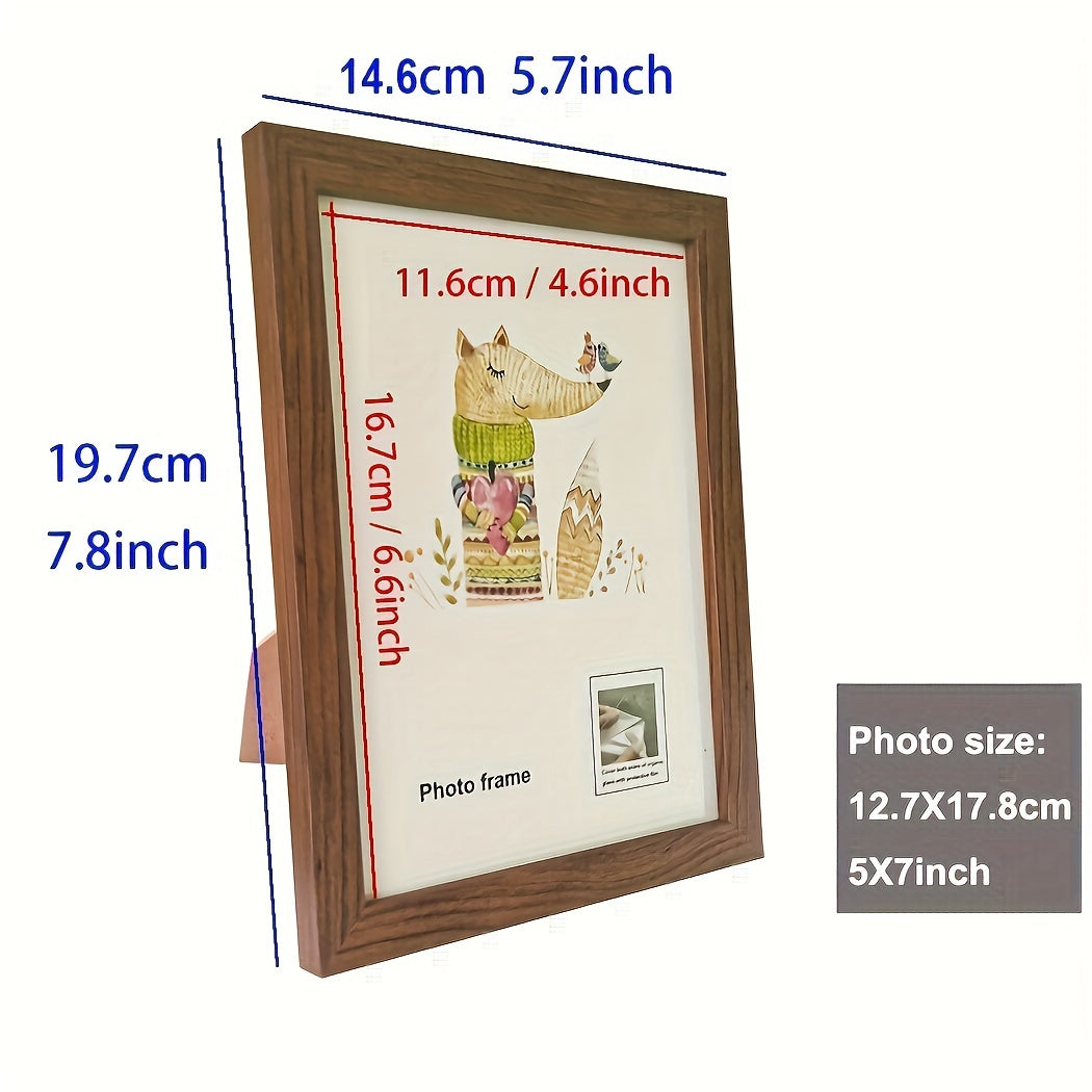 TimelessWood – Classic Wooden Photo Frame for Memories