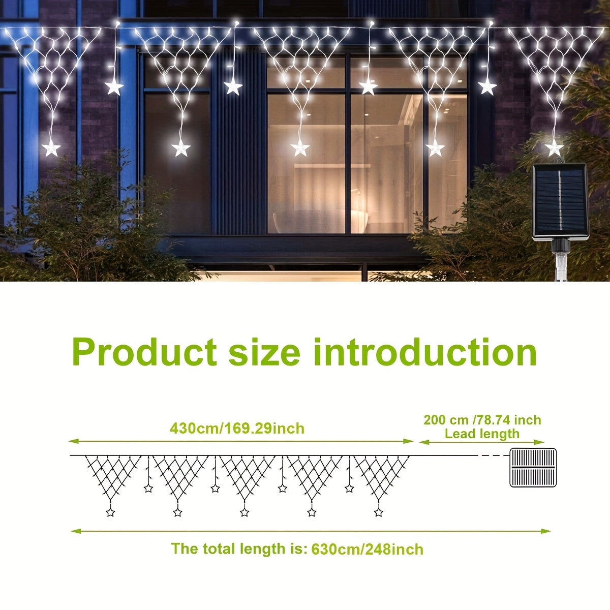 SolarTwinkle – Decorative LED Lighting with Solar Battery