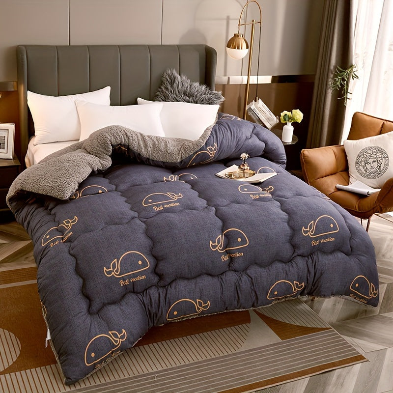 SherpaComfort – Luxury Fleece Blanket with Cartoon Design