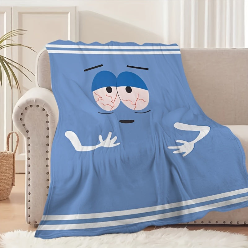 AnimeThrow – Reversible Flannel Blanket for All Seasons