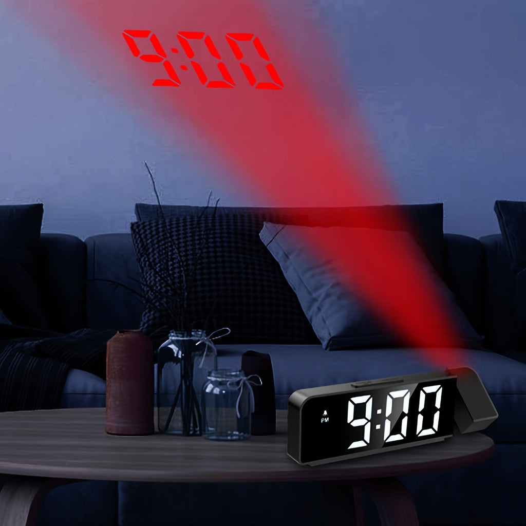 ProjecTime Clock - LED Projector Clock with Temperature Display