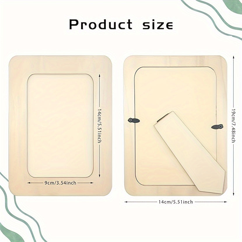 CreativeFrame – Set of 10 DIY Wooden Photo Frames