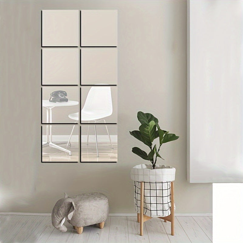 EleganceMirror – Luxury 3D Acrylic Mirror Tile Set