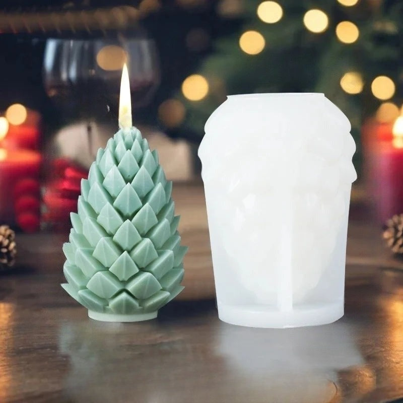 Stylish 3D Candle Mold – Create Unique Party Decorations