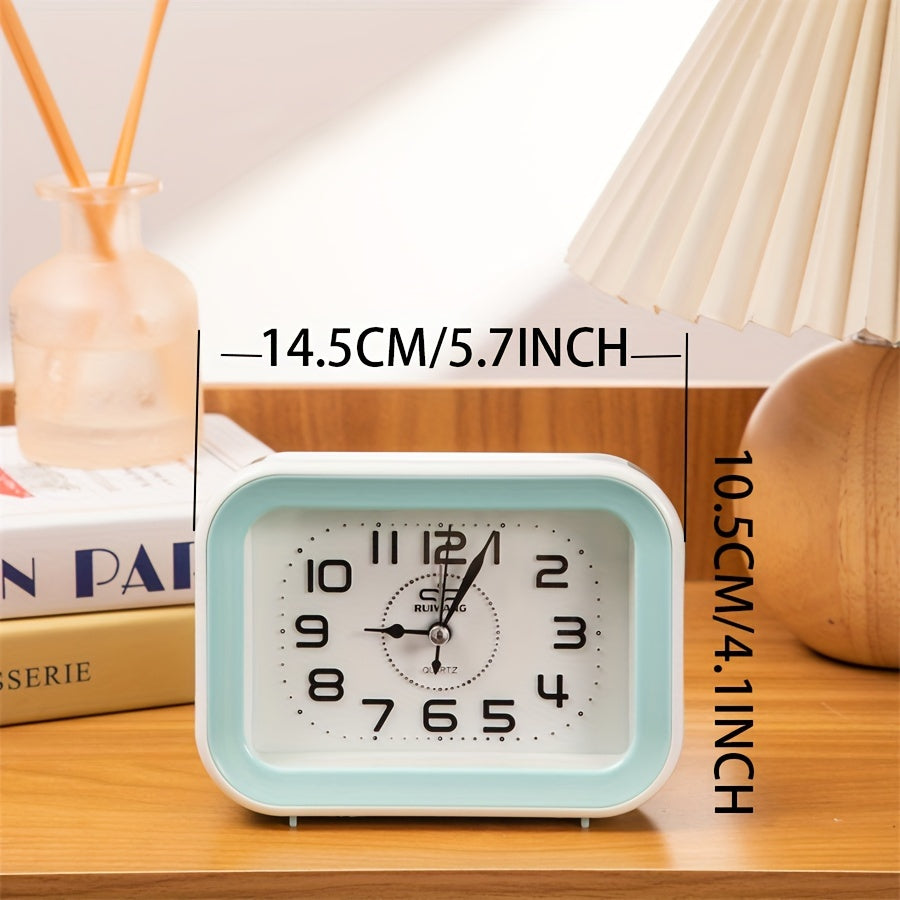 TimeCharm Clock - Retro Colourful Design Alarm Clock