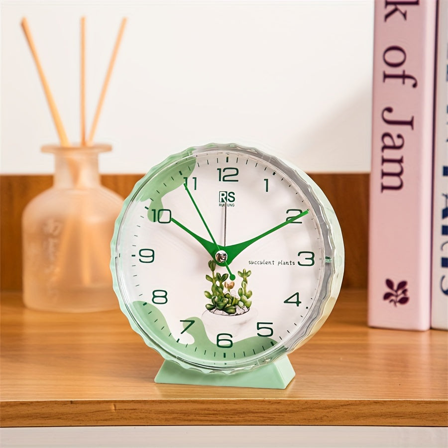 FloraTime Clock - Elegant Flower Grower with Alarm