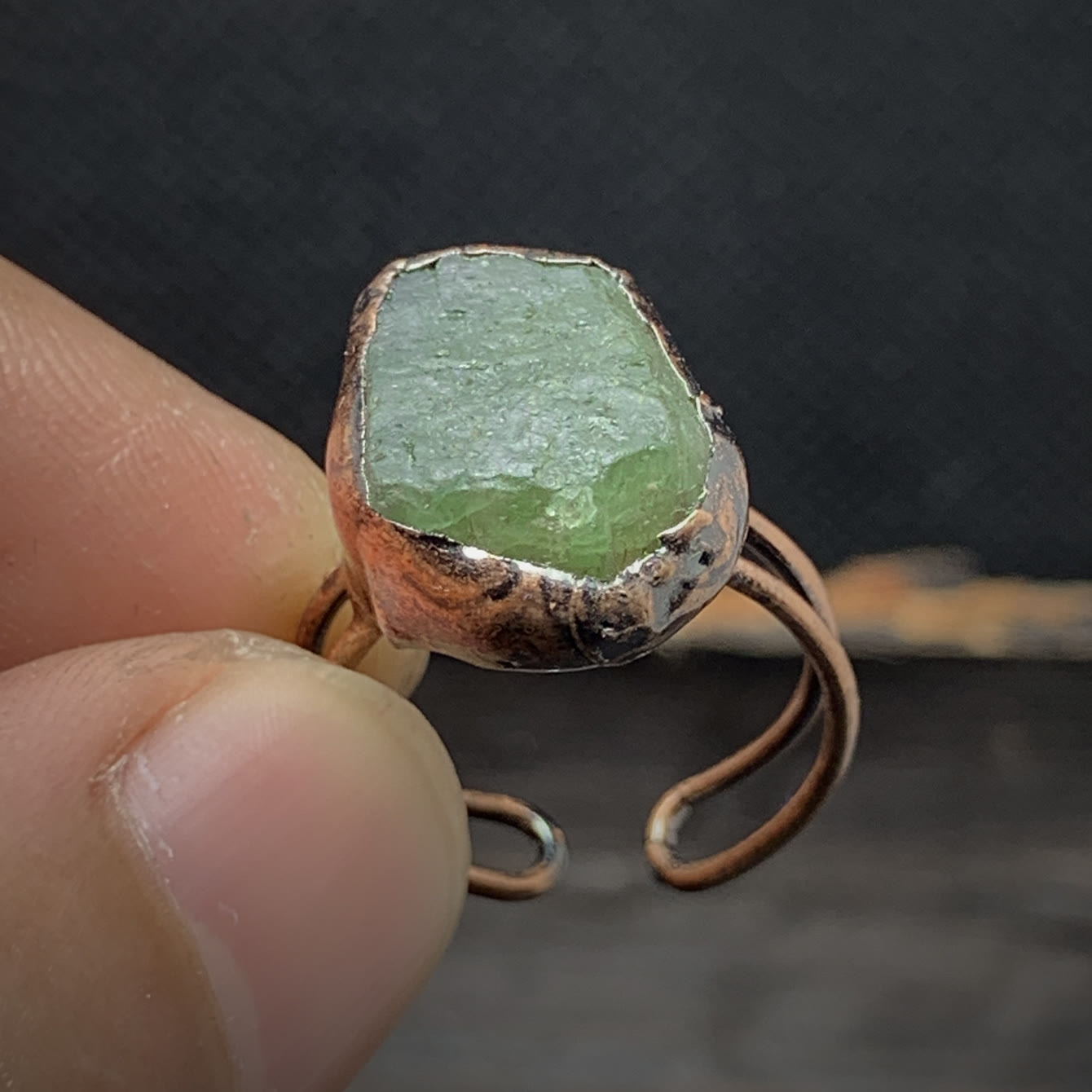 Elegant Natural Birthstones Ring - Selina