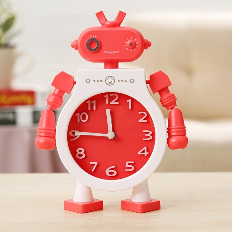 TimeBuddy Clock – Playful Robot Alarm Clock