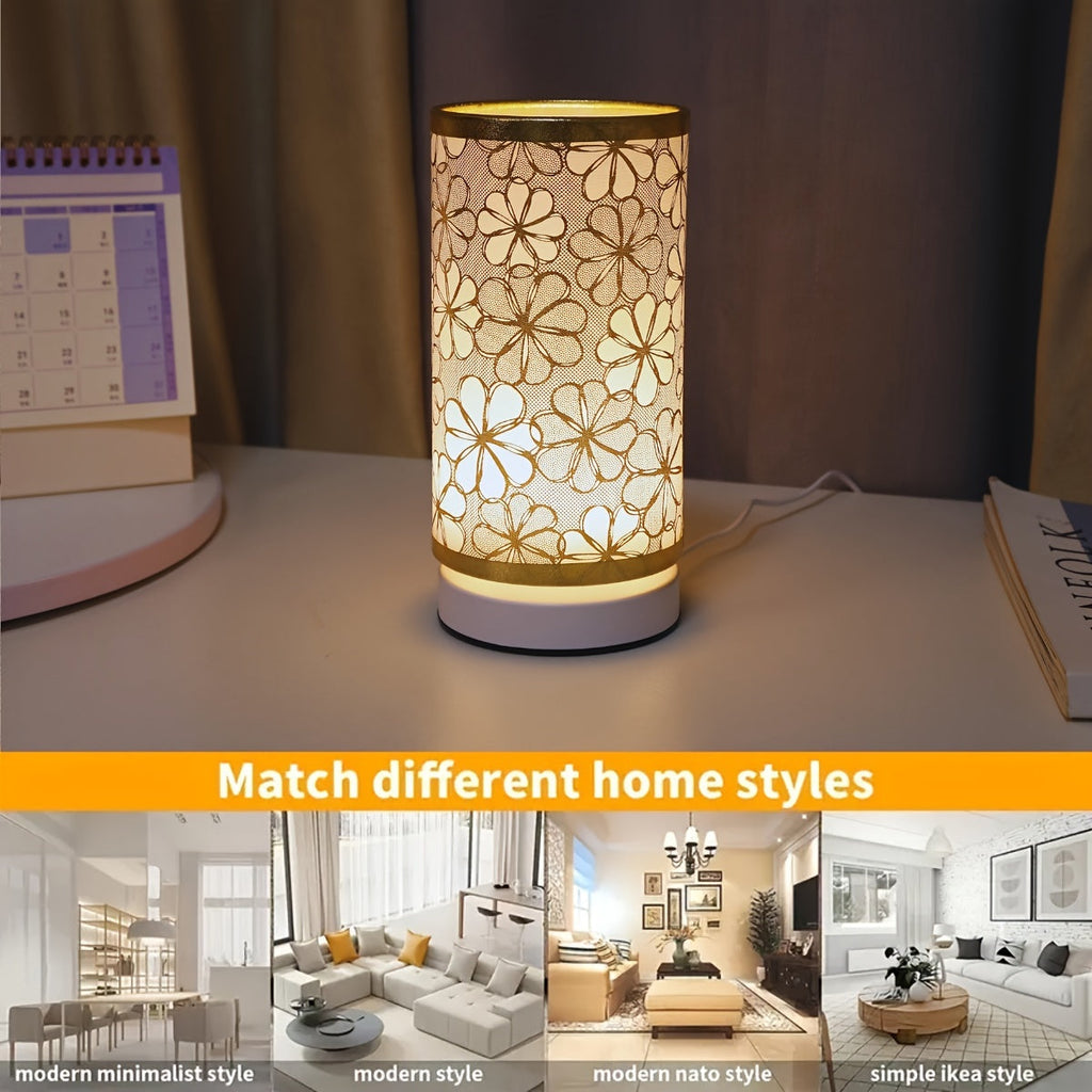 ModernLight – Illuminated USB Table Lamp in Cylinder