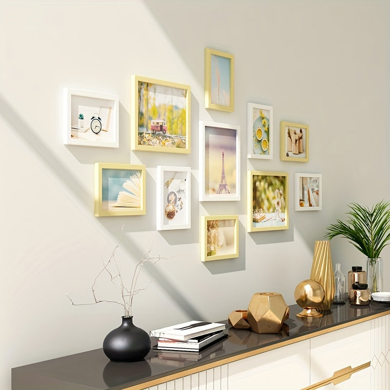 GallerySet – Picture Frames Without Drilling (11-piece)