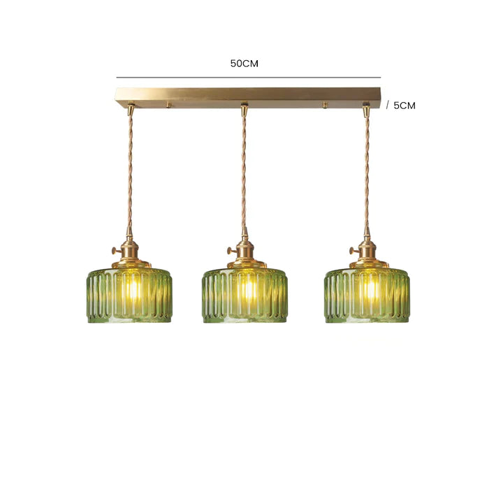 CrystalGlare - Vintage Crystal Hanging Lamp