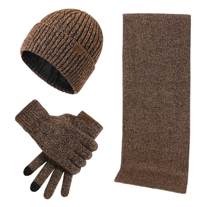 ArcticStyle – Trendy Winter Set with Beanie and Gloves