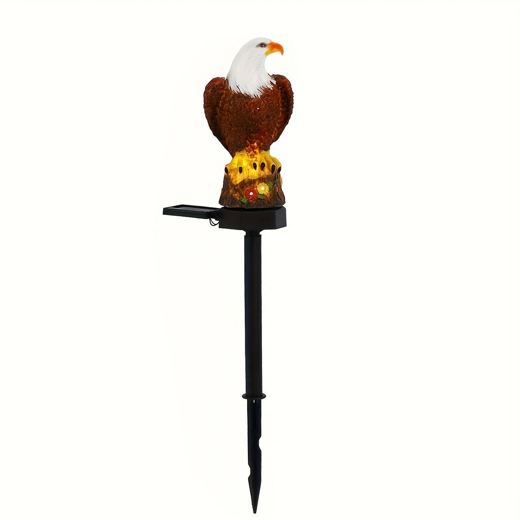 SolarGlow Eagle - Stylish Solar Lamp for Garden Lighting