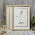 Timeless Memories - Set of 3 Wooden Photo Frames