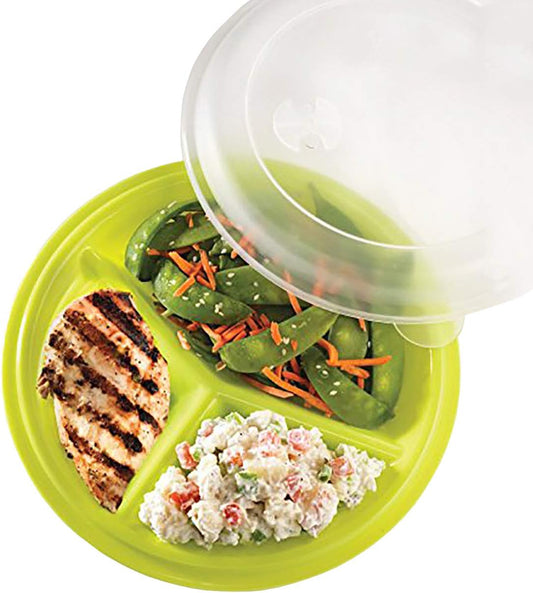 PortionMaster - Convenient Travel-Friendly Portion Control Plate