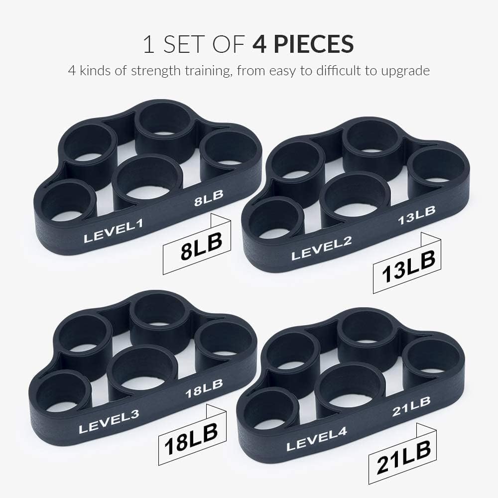 PowerGrip - Set of 4 Hand Strengtheners