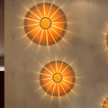 CircleWood - Modern Wooden Wall Lamp for Ambiance