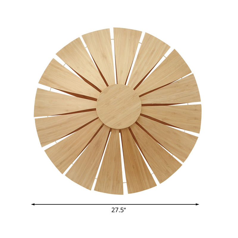 CircleWood - Modern Wooden Wall Lamp for Ambiance