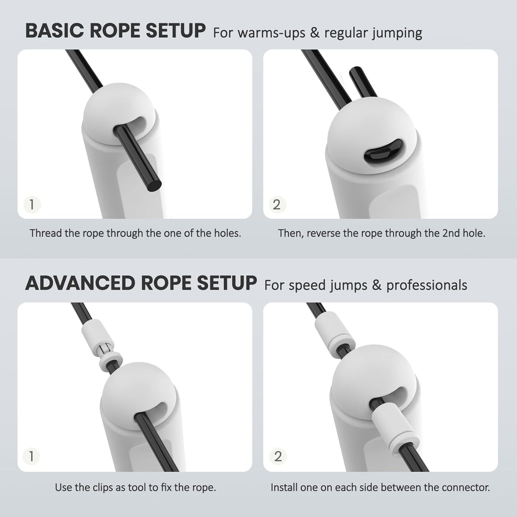SpeedFit - Digital Jump Rope with Calorie Counter