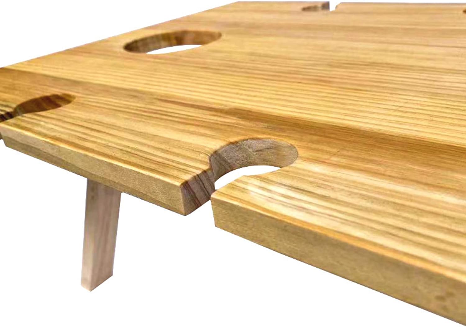 Wooden Wine Rack Table - Stylish Portable Wine Storage