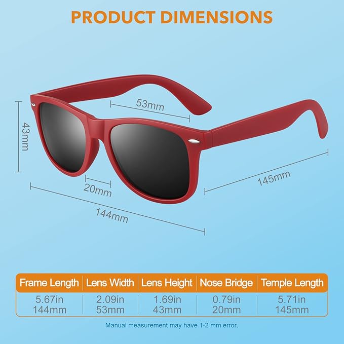 Jamie – Stylish 80's Retro Sunglasses